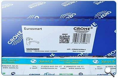 GROHE Eurosmart New - артикул 33260002 - информационная наклейка