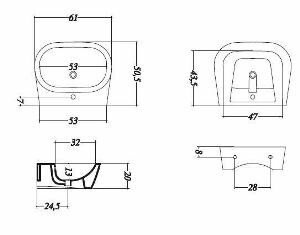 Фотография товара Disegno Ceramica Weg WE455-1