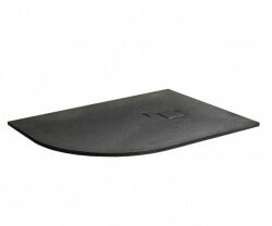 Душевой поддон 90х120 см, серый, правый, RGW Stone Tray ST/AR-0129G 16154129-02R