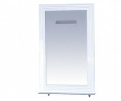 Зеркало 60 см, белое, Misty Европа 60 П-Евр02060-011Св
