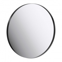 Зеркало 80 см, черная рама, Aqwella RM RM0208BLK