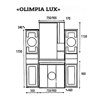 Фотография товара Misty Olimpia Lux Л-Олл01075-033Пр