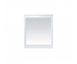 Зеркало 70 см, белое фактурное, Misty Марта 70 П-Мрт02070-012