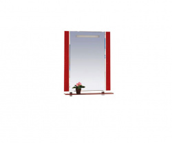 Зеркало 70 см, бордовая кожа, Misty Гранд Lux 70 croco Л-Грл02070-109Кр