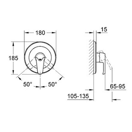 Фотография товара Grohe Eurowing 19521000Gr