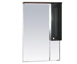 Шкаф-зеркало 65 см, венге, правый, Misty Александра 65 R П-Але04065-052СвП