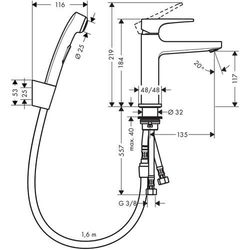 Фотография товара Hansgrohe Metropol    32522000