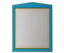 Зеркало 70 см, бирюзовое патина, Misty Ницца 70 Л-Ниц02070-093
