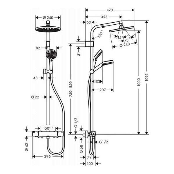 Фотография товара Hansgrohe Crometta 26781000