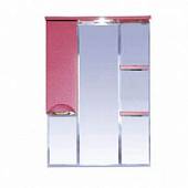 Шкаф-зеркало 75 см, розовая пленка, левый, Misty Жасмин 75 L П-Жас02075-122СвЛ