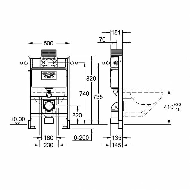 Фотография товара Grohe Rapid SL 38526000Gr