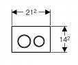 Фотография товара Geberit Omega 20 115.085.KH.1