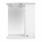 Шкаф-зеркало 60 см, белый, правый, Misty Астра 60 R Э-Аст04060-01СвП