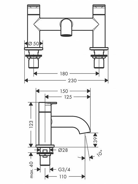 Фотография товара Hansgrohe Vernis Blend 71442000