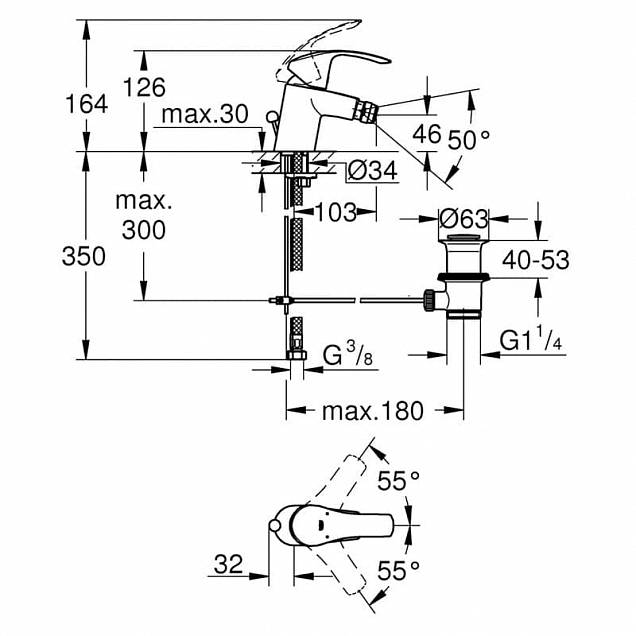 Фотография товара Grohe Eurosmart 32929002Gr