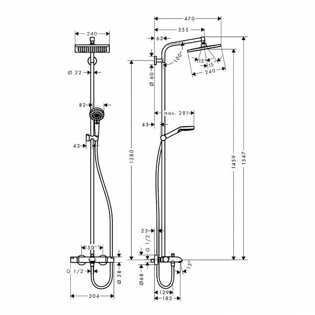 Фотография товара Hansgrohe Crometta 27298000