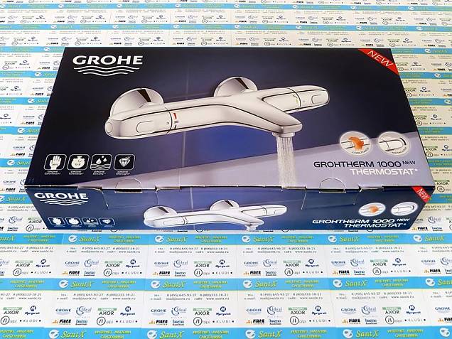 Фотография товара Grohe Grohtherm 1000 New 34155003Gr