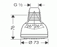 Фотография товара Hansgrohe Croma 28492000