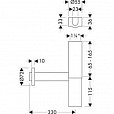 Фотография товара Hansgrohe No design line Hansgrohe 52100000