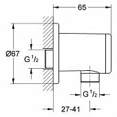 Подключение для душевого шланга Grohe 28626000