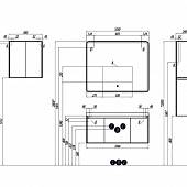 Зеркало Акватон Шерилл 1A206402SH010