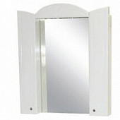 Шкаф-зеркало 100 см, белый, Илона 100 П-Ило02100-011Св