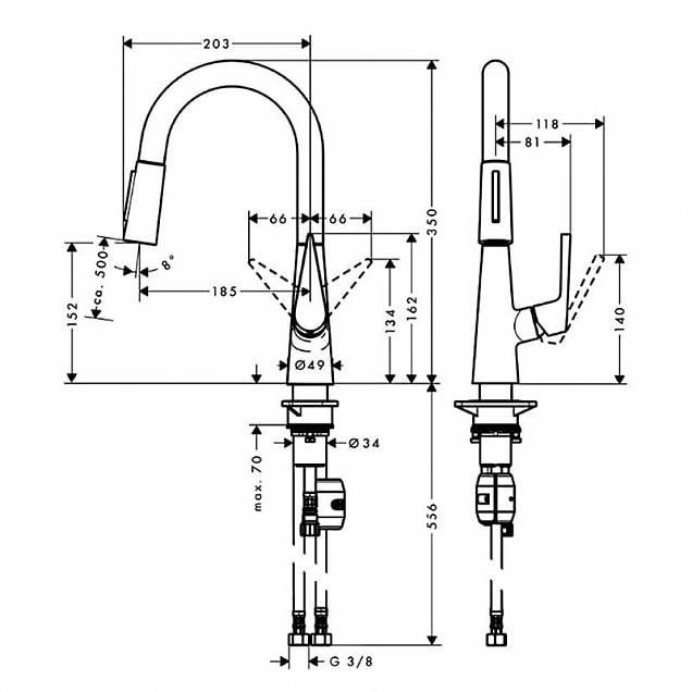 Фотография товара Hansgrohe Talis S 72815800