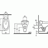 Сидение c крышкой  Ideal Standard  Avance  K703101