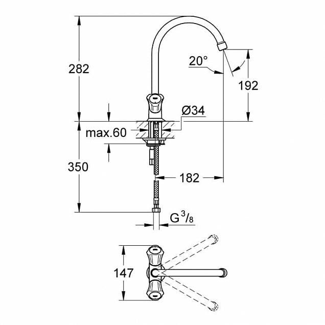 Фотография товара Grohe Costa   31831001Gr