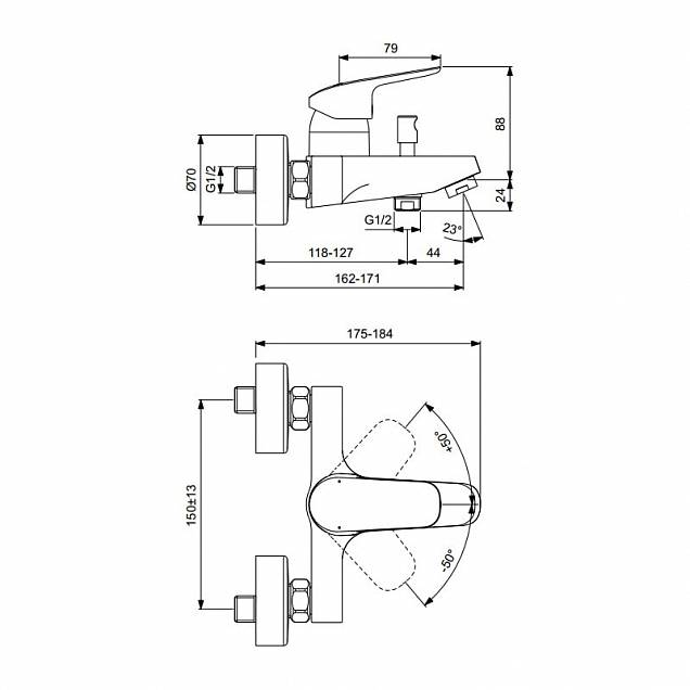 Фотография товара Ideal Standard CeraFlex BD001AA