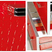 Комплект мебели 80 см, красная кожа, Misty Гранд Lux 80 Croco Л-Грл01080-049П2ЯКр-K