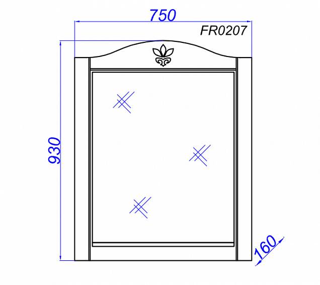 Фотография товара Aqwella Франческа FR0207