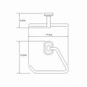 Полотенцедержатель 18 см WasserKraft Oder K-3061