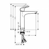 Смеситель для раковины Hansgrohe Focus 31658000