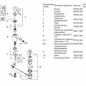 Смеситель для биде (д.к) Grohe Eurostyle Cosmopolitan 33565002