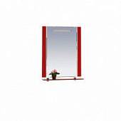 Зеркало 80 см, бордовая кожа, Misty Гранд Lux 80 croco Л-Грл02080-109Кр