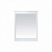 Зеркало 60 см, белое фактурное, Misty Марта 60 П-Мрт02060-012