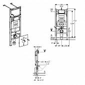 Комплект подвесного унитаза Geberit Icon №1 500.362.TC.I