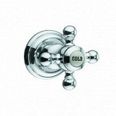 Вентиль для скрытого монтаж, хром, Kludi Adlon маркировка Cold (холодная) 518150520