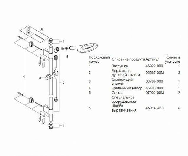 Фотография товара Grohe Rainshower 27277001Gr