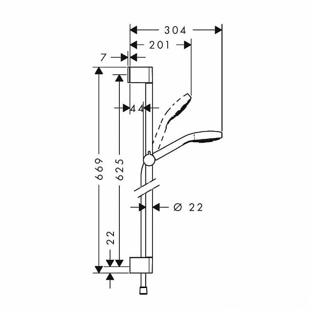 Фотография товара Hansgrohe Croma Select E 26583400