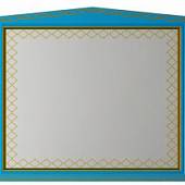 Зеркало 90 см, бирюзовая патина, Misty Ницца 90 Л-Ниц02090-093