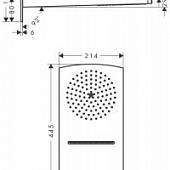 Верхний душ Hansgrohe Raindance 28433000