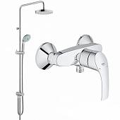 Душевая система Grohe Eurosmart 124410Gr