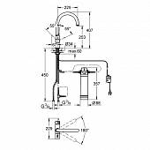 Смеситель для кухни Grohe Blue Pure 33249001