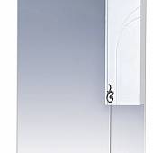 Шкаф-зеркало 75 см, белый, правый, Misty Неаполь 75 R П-Неа04075-011СвП