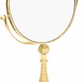 Зеркало косметическое, 18 см, с увеличением, золото, Migliore Elisabetta ML.ELB-60.118.DO
