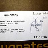 Смеситель для ванны с душевым набором, хром, Bugnatese Princeton BN.PRC-802CR