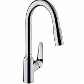 Смеситель для кухни 219 мм, выдвижной излив Hansgrohe M429-H180 71801000