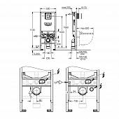 Инсталляция для унитаза Grohe Rapid SLX 39603000